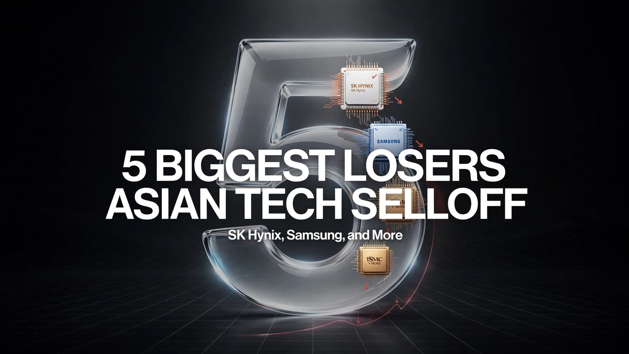 5 Biggest Losers in the Asian Tech Sell-Off: SK Hynix, Samsung, and More