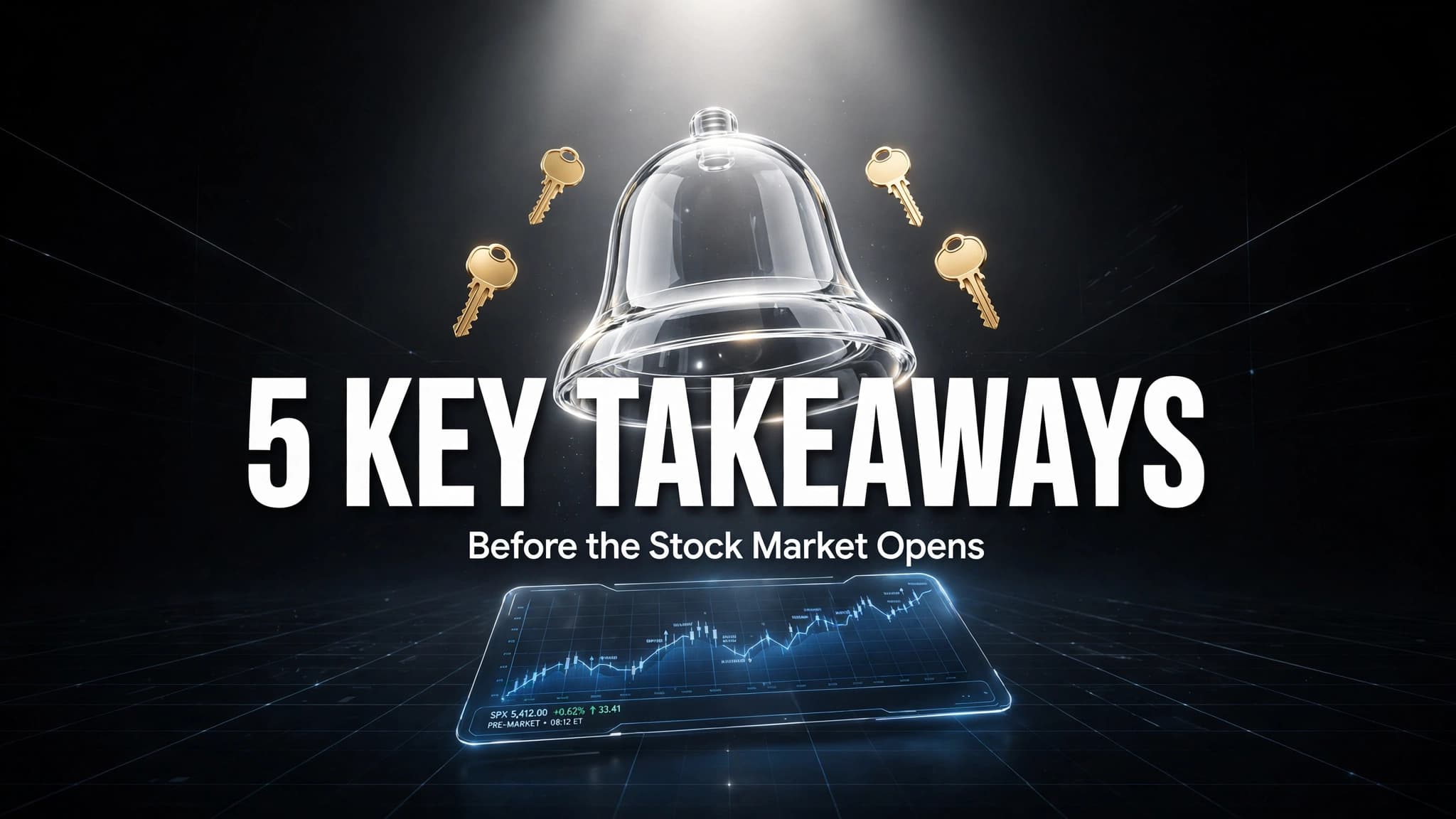 5 Key Takeaways Before the Stock Market Opens