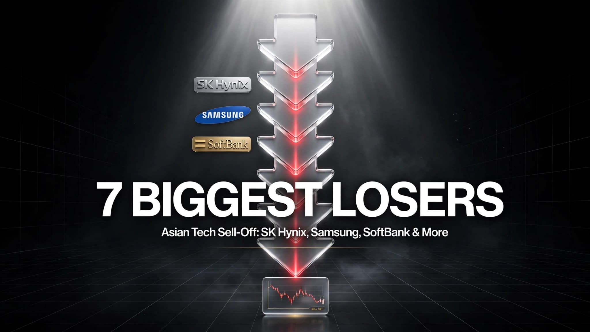7 Biggest Losers in the Asian Tech Sell-Off: SK Hynix, Samsung, SoftBank, and More