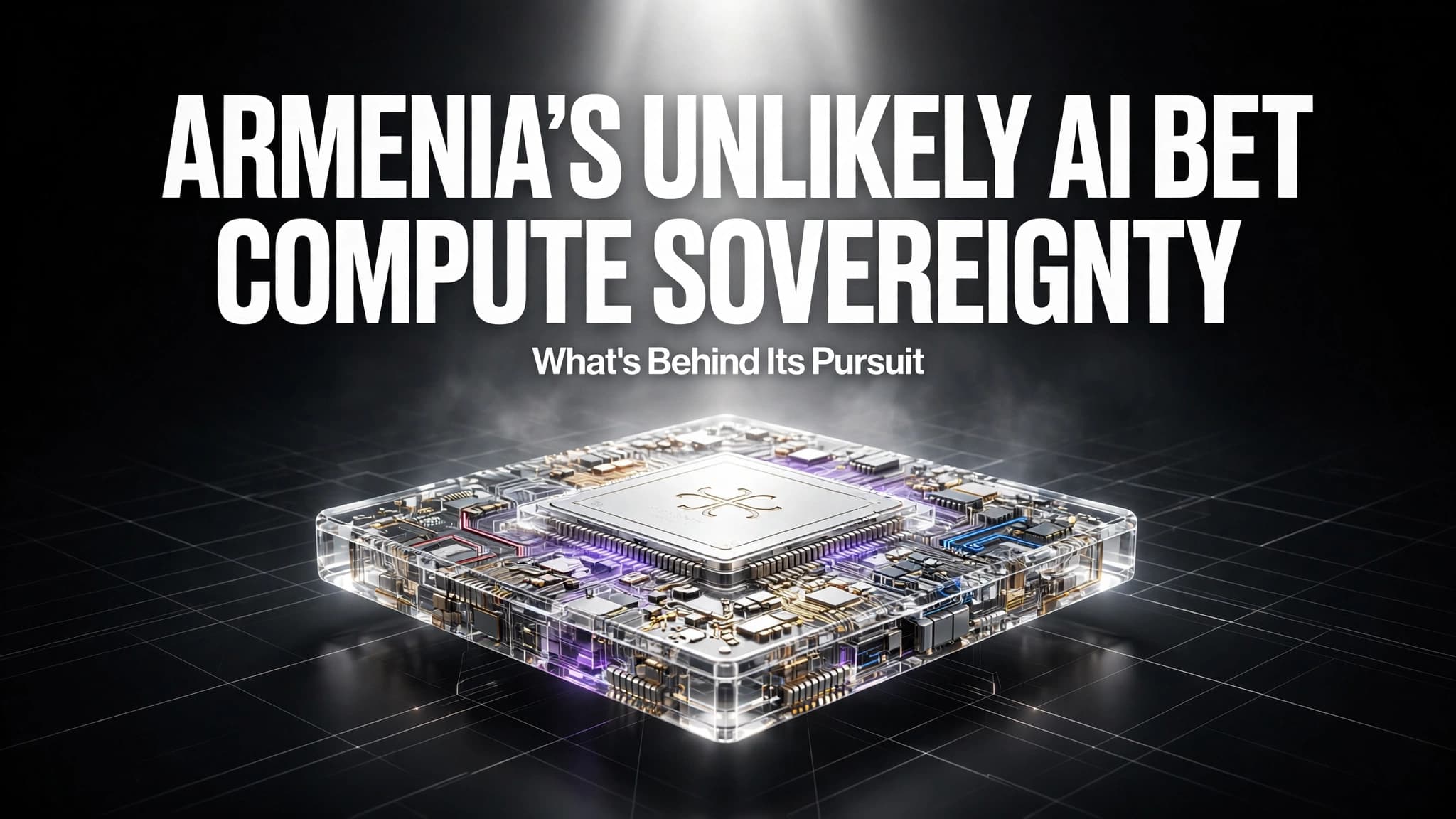 Armenia's Unlikely AI Bet: What's Behind Its Pursuit of Compute Sovereignty?