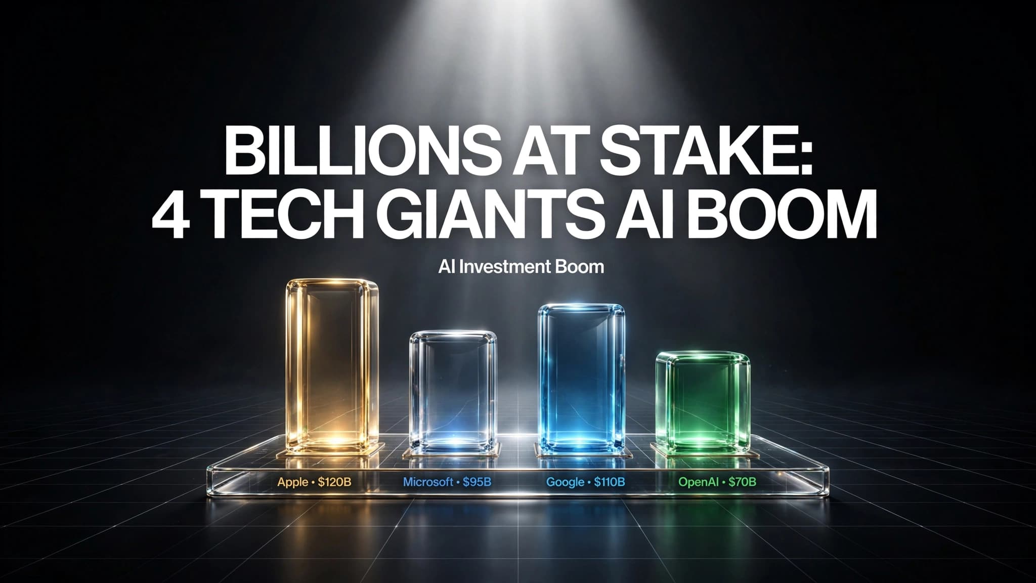 Billions at Stake: 4 Tech Giants' AI Investment Boom