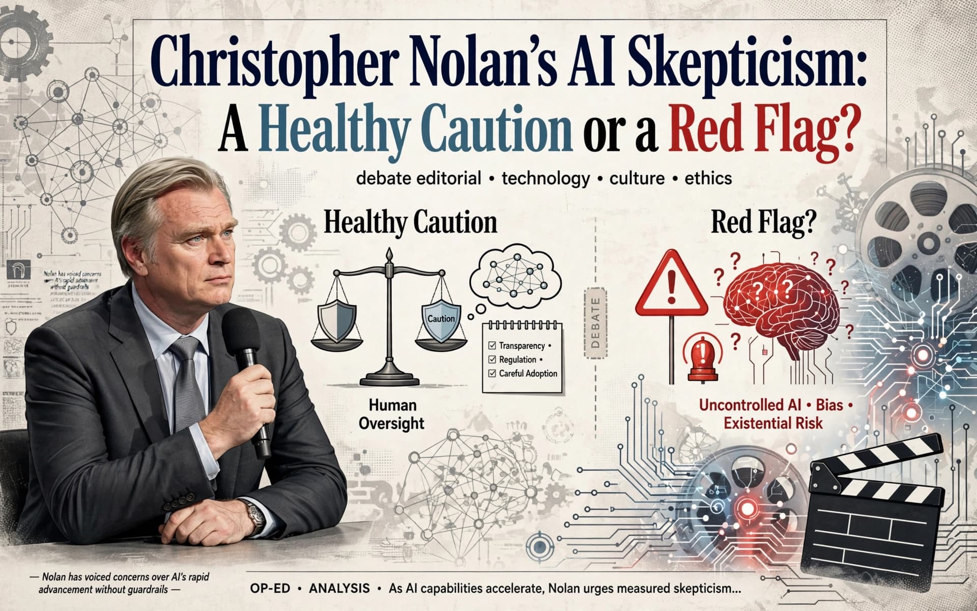 Christopher Nolan's AI Skepticism: A Healthy Caution or a Red Flag?