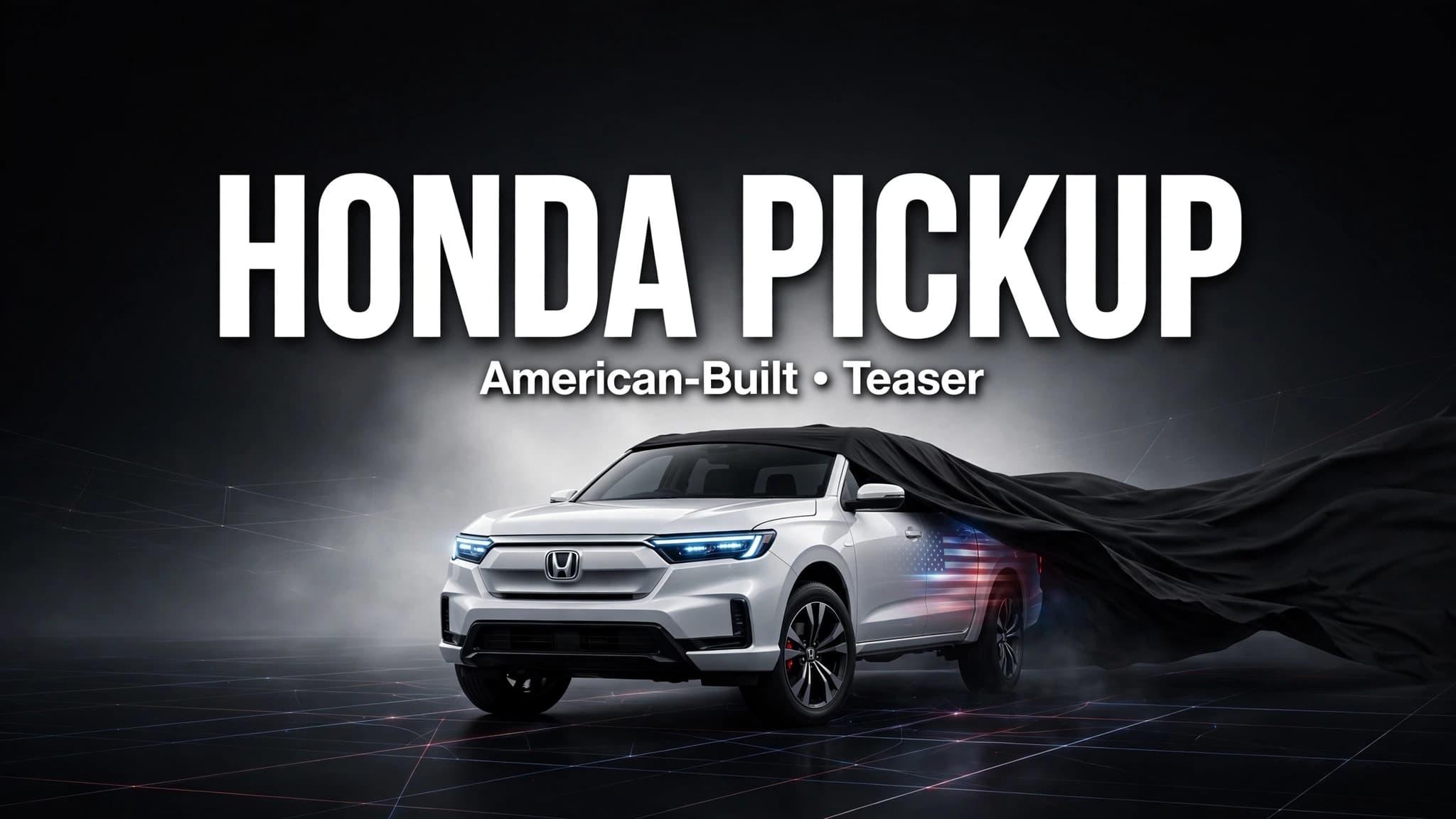 Honda Teases New American-Built Midsize Pickup Truck