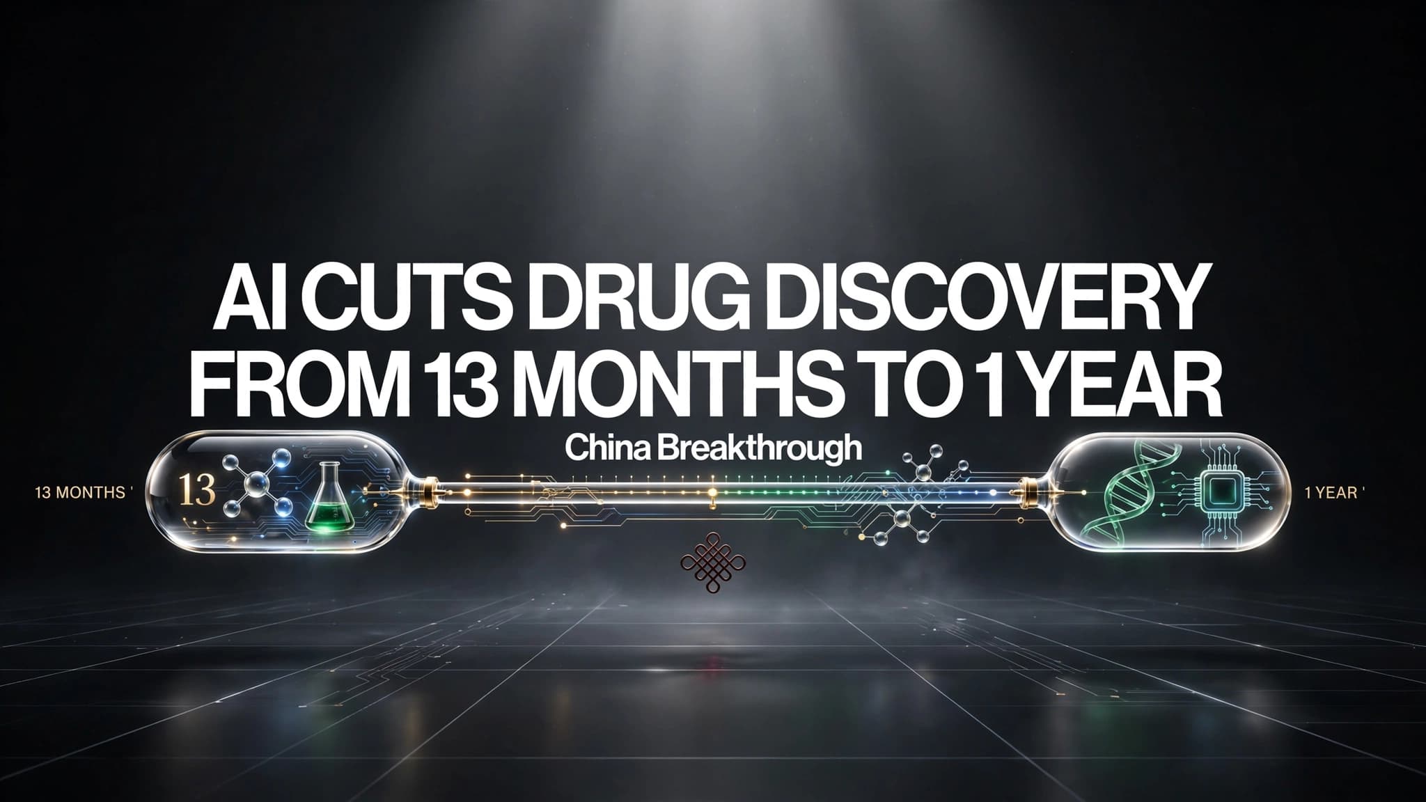 How AI Cut Drug Discovery Timelines in China from 13 Months to Just 1 Year