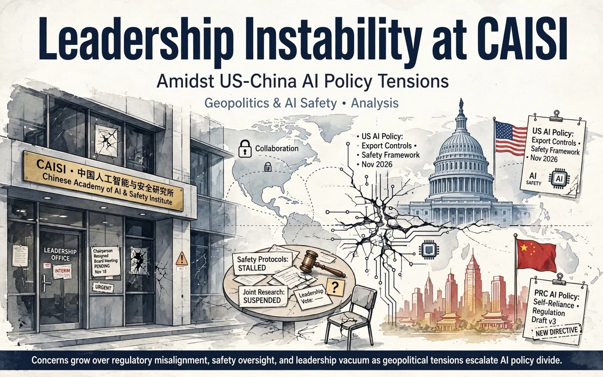 Leadership Instability at CAISI Amidst US-China AI Policy Tensions