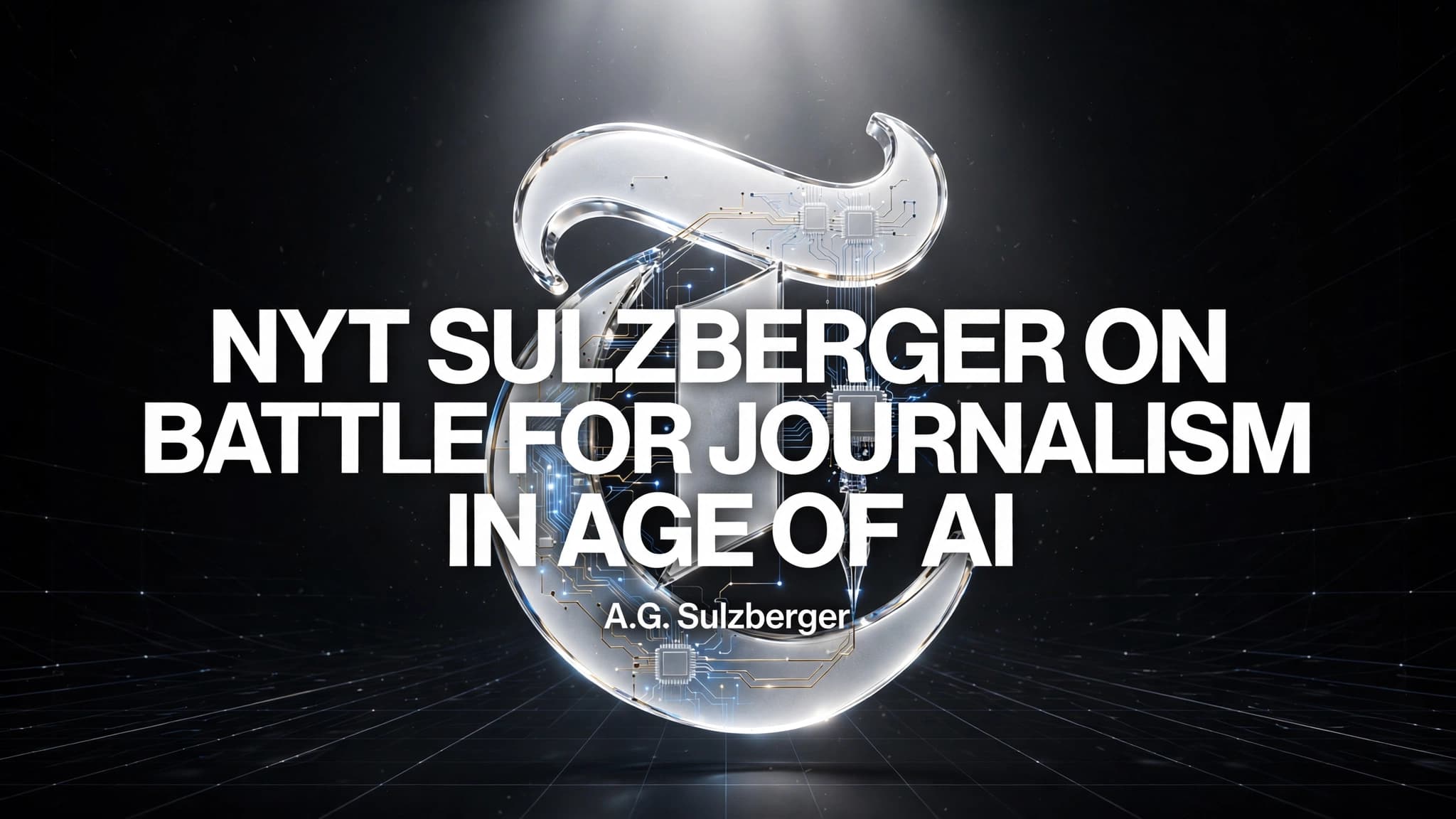 The New York Times' A.G. Sulzberger on the Battle for Journalism in the Age of AI