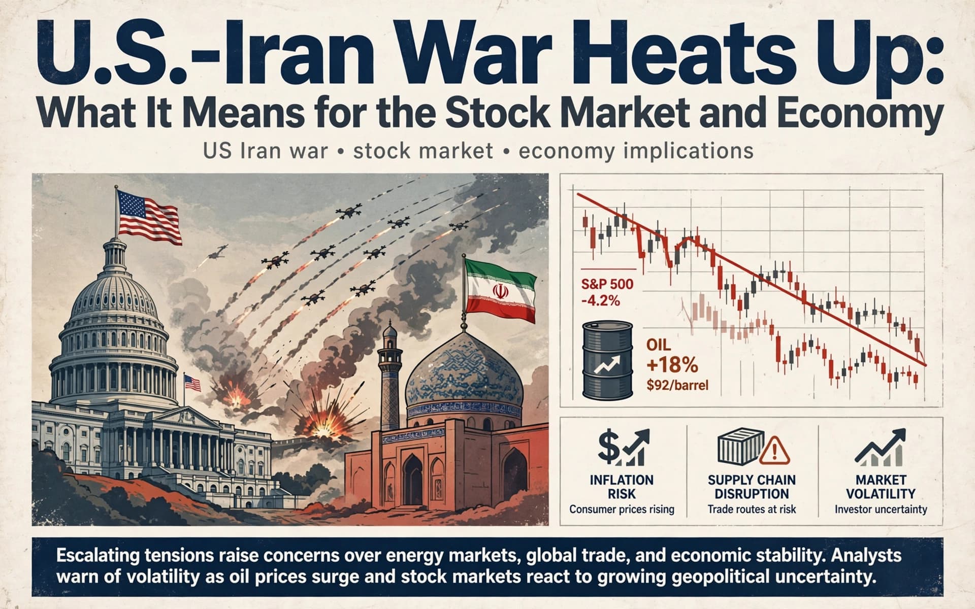 U.S.-Iran War Heats Up: What It Means for the Stock Market and Economy