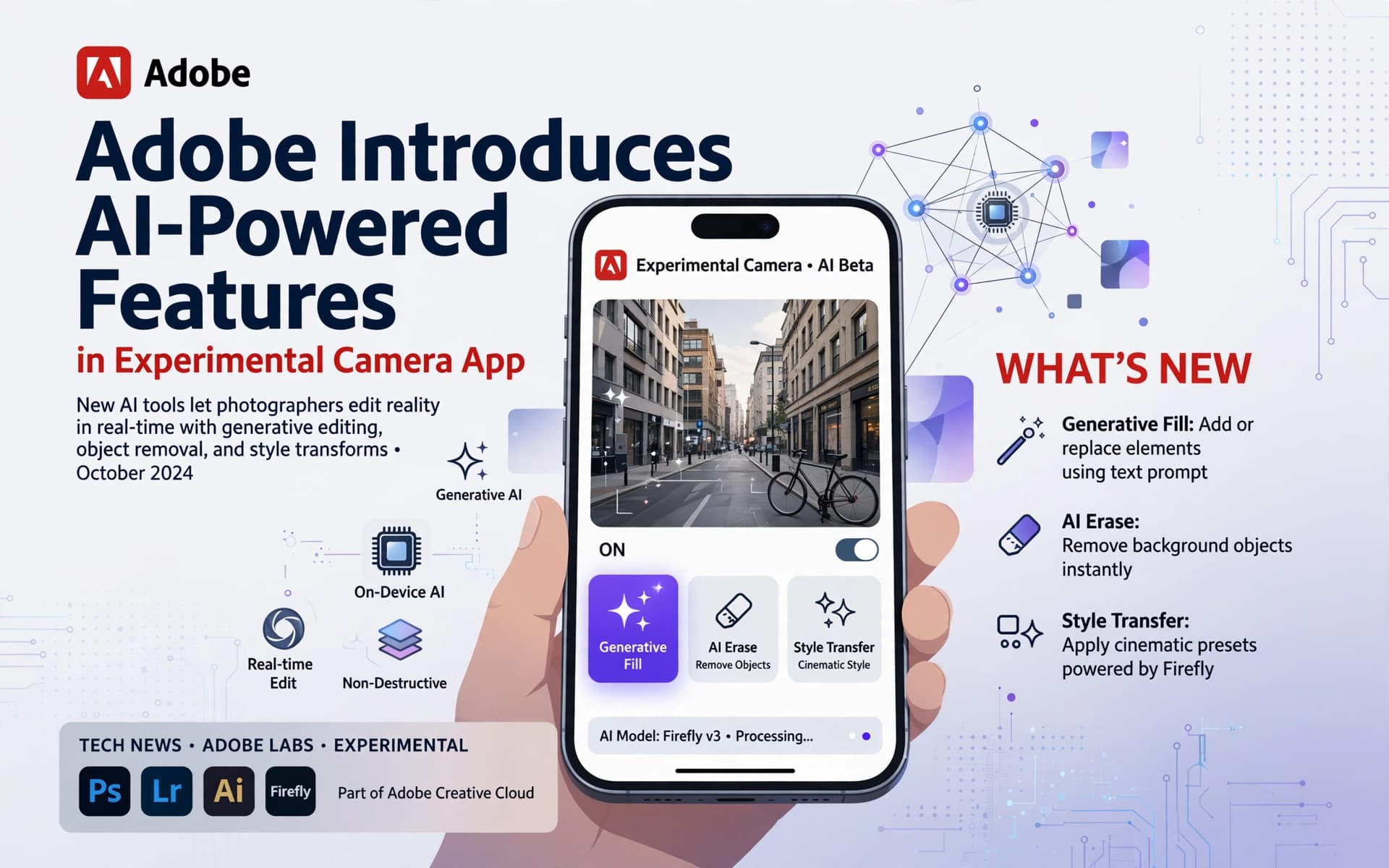 Adobe Introduces AI-Powered Features in Experimental Camera App