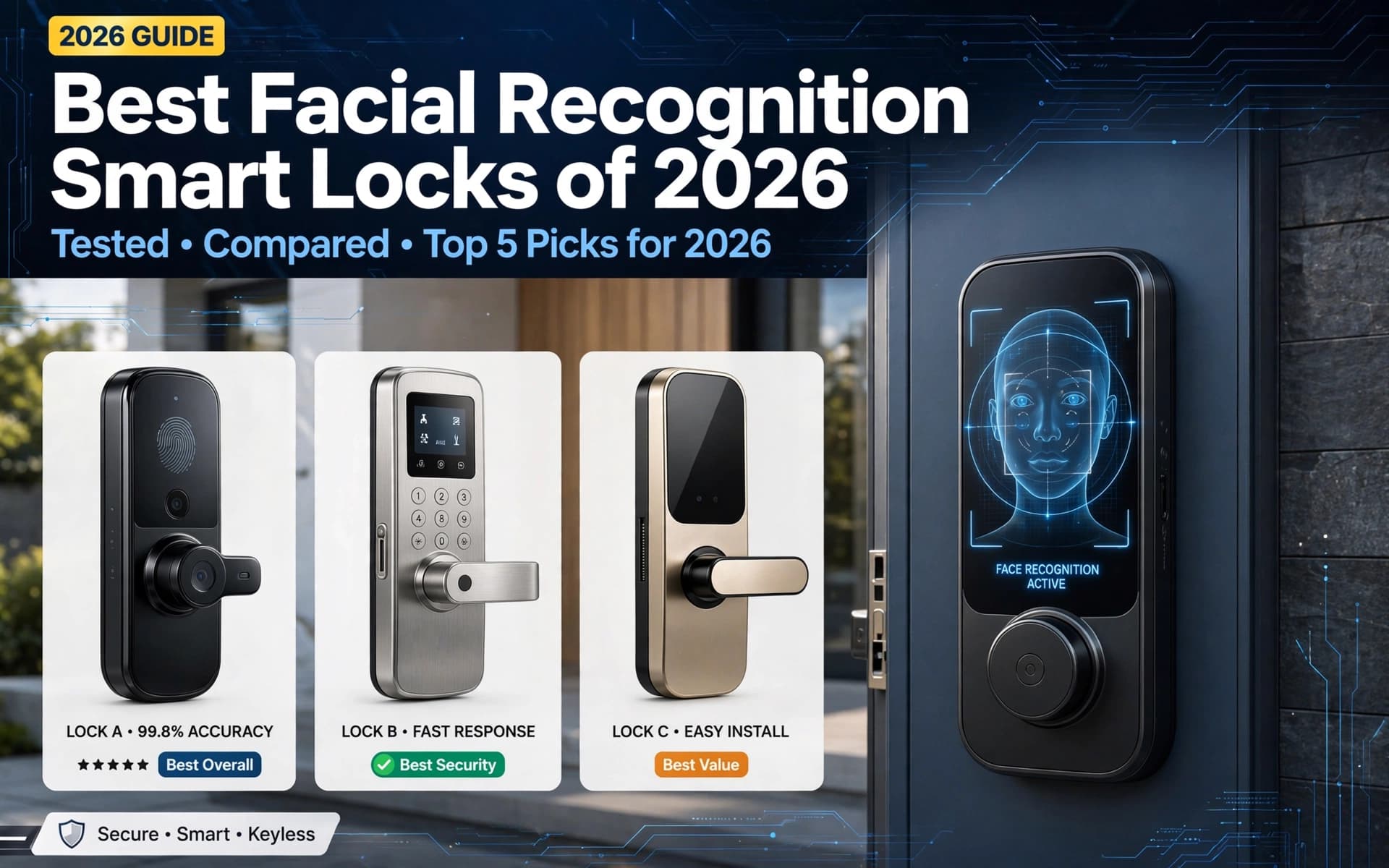 Best Facial Recognition Smart Locks of 2026