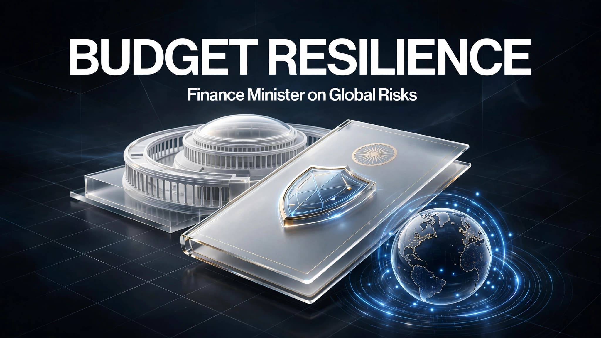 Finance Minister Asserts Budget Resilience Amid Global Risks and Geopolitical Tensions