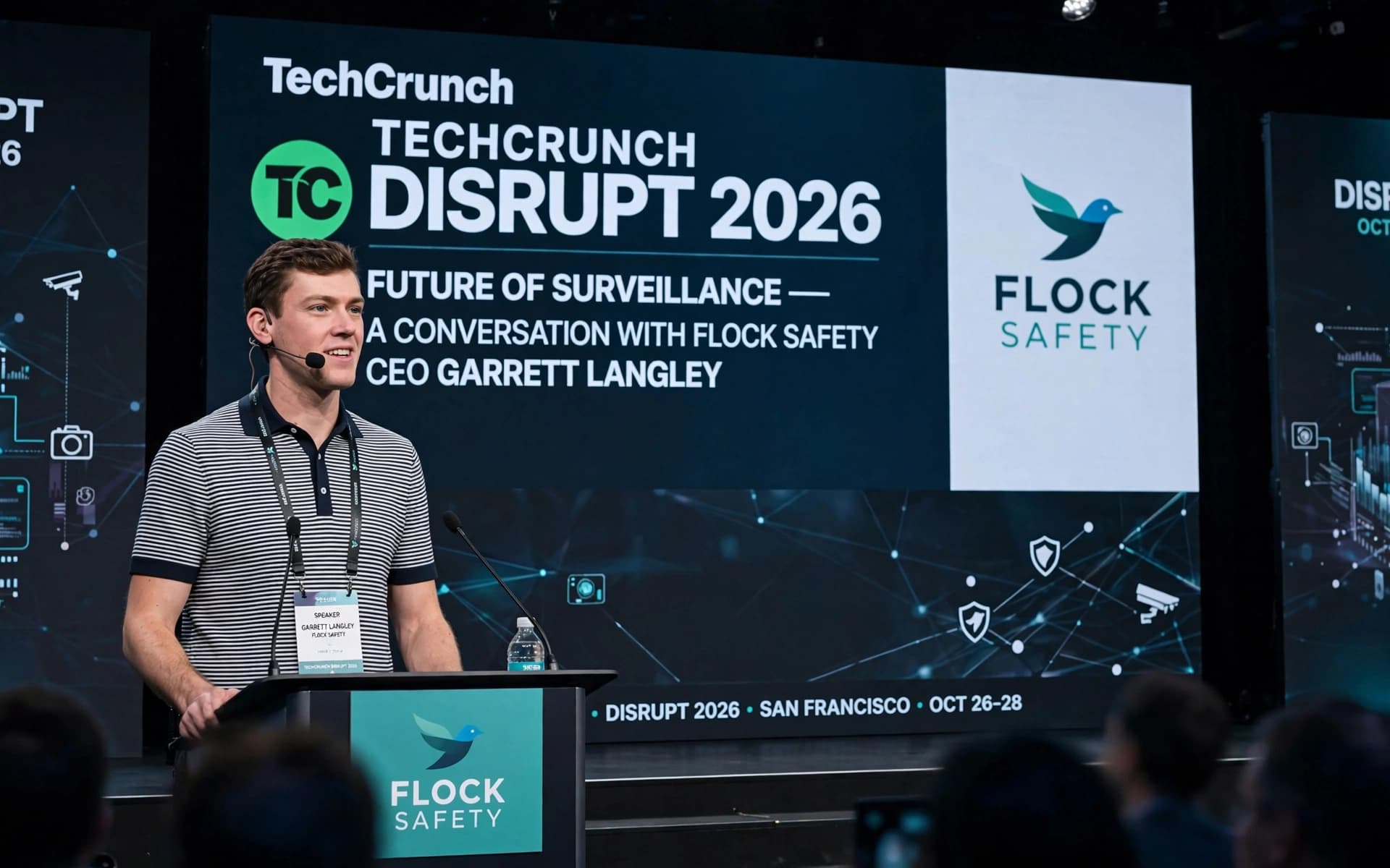 Flock Safety CEO Garrett Langley to Discuss Future of Surveillance at TechCrunch Disrupt 2026