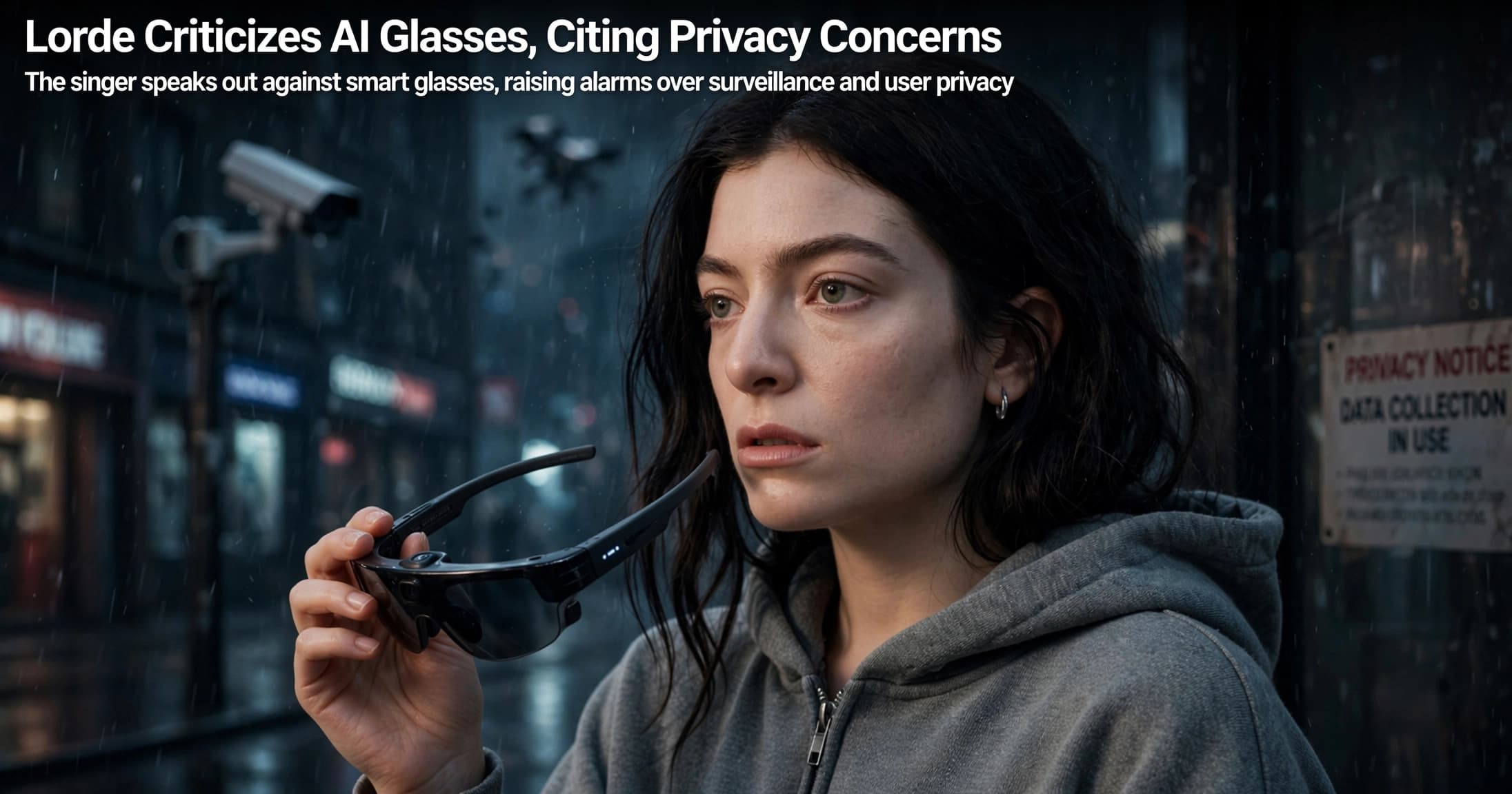 Lorde Criticizes AI Glasses, Citing Privacy Concerns