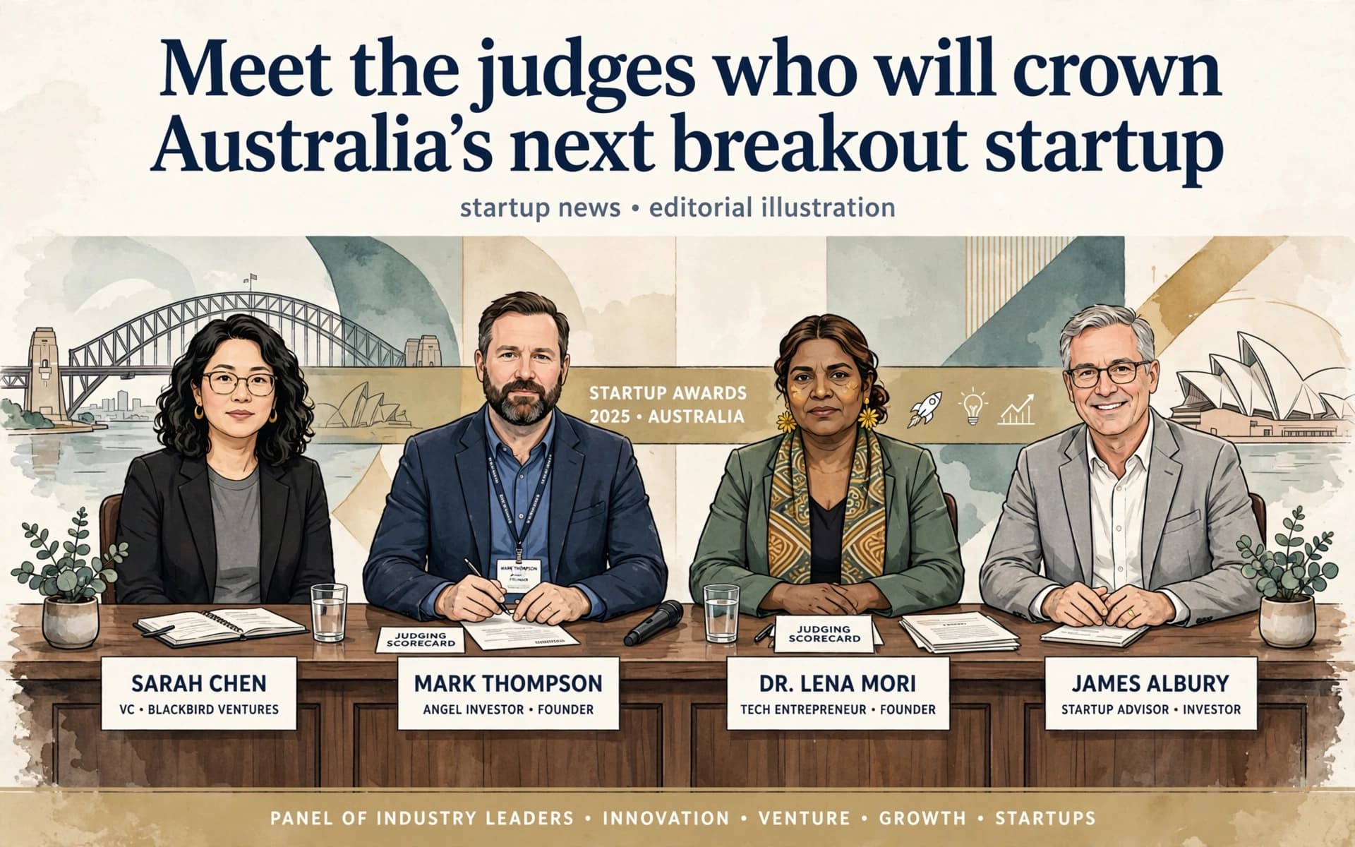 Meet the judges who will crown Australia's next breakout startup