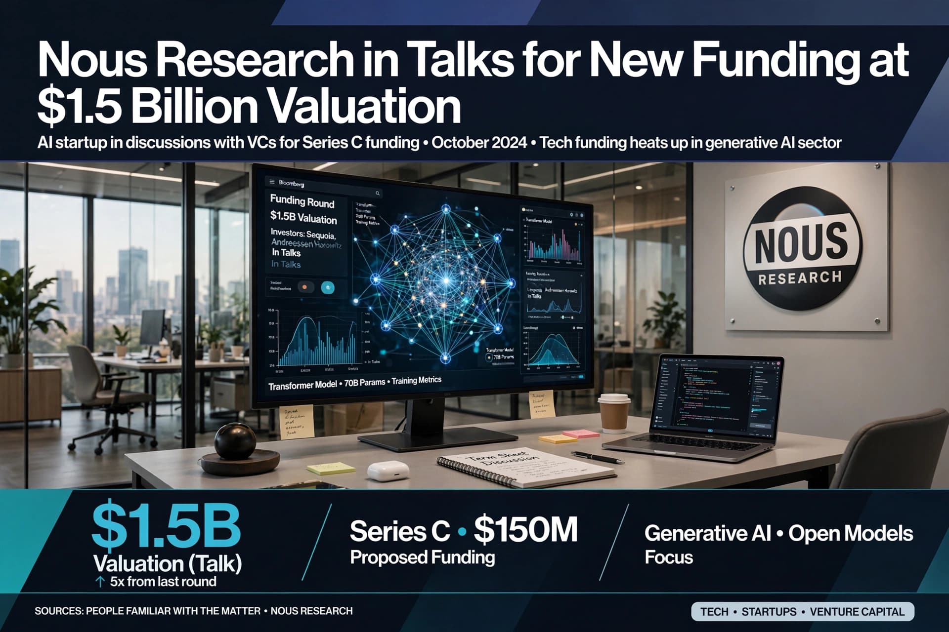 Nous Research in talks for new funding at $1.5 billion valuation