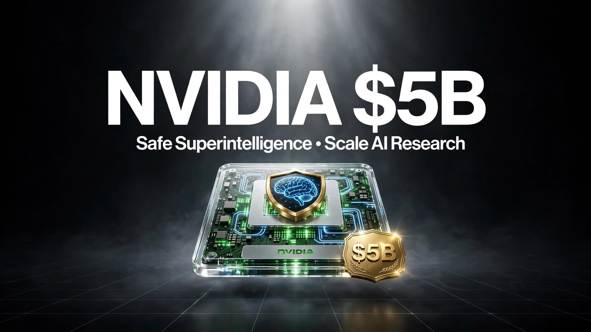 Nvidia Invests $5 Billion in Safe Superintelligence to Scale AI Research