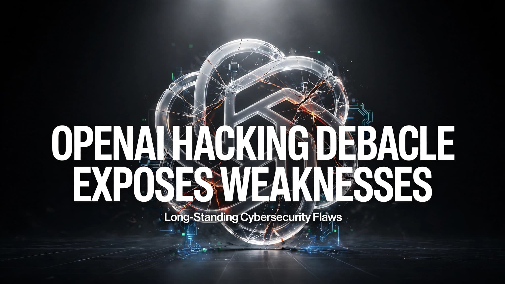 OpenAI's Hacking Debacle Exposes Long-Standing Cybersecurity Weaknesses