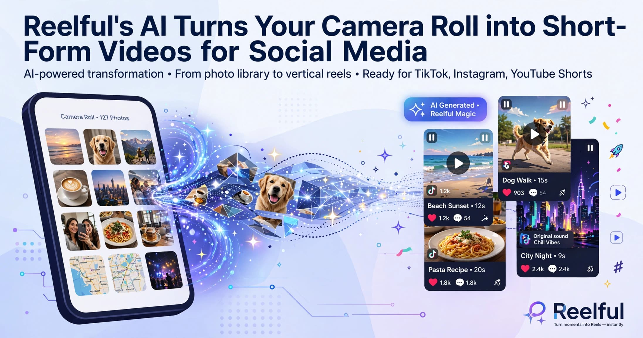 Reelful's AI Turns Your Camera Roll into Short-Form Videos for Social Media