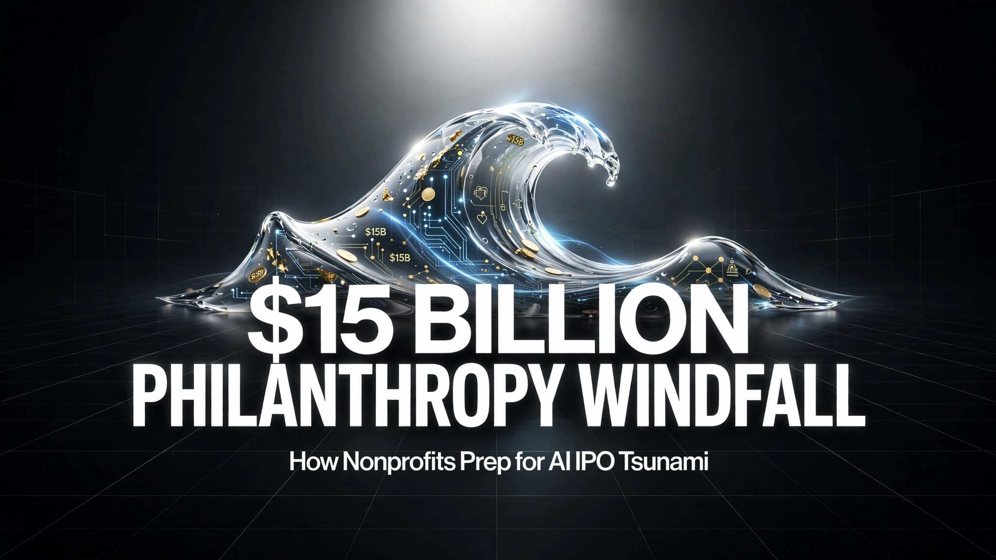 The $15 Billion Philanthropy Windfall: How Nonprofits Are Preparing for the AI IPO Tsunami