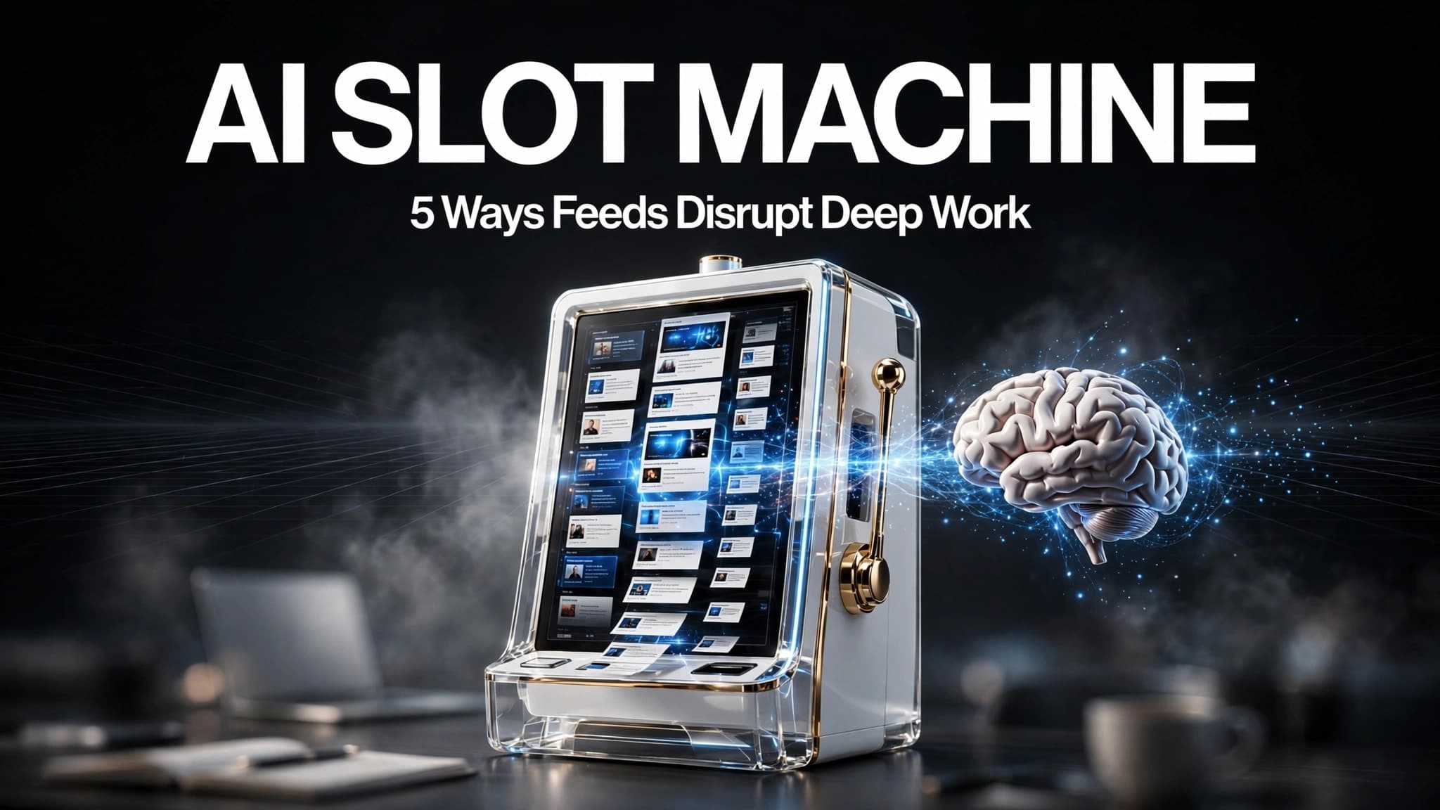 The AI Slot Machine Effect: 5 Ways Generative Feeds Disrupt Deep Work