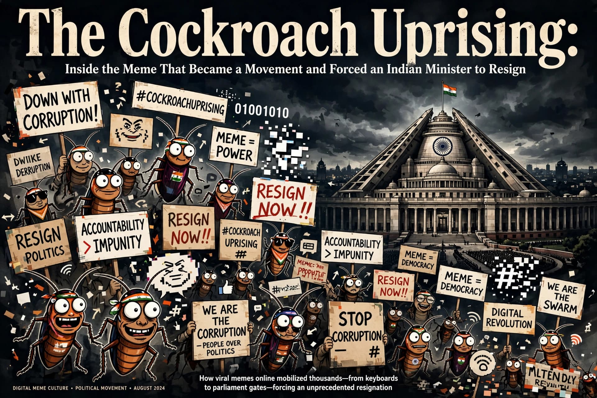 The Cockroach Uprising: Inside the Meme That Became a Movement and Forced an Indian Minister to Resign