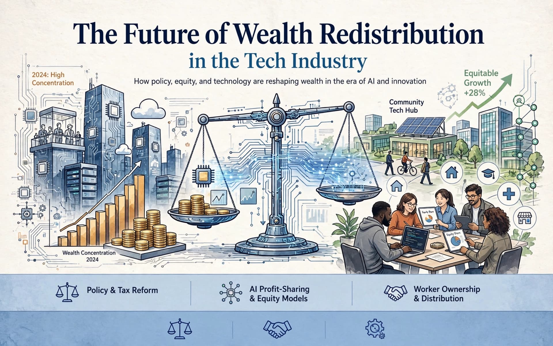 The Future of Wealth Redistribution in the Tech Industry