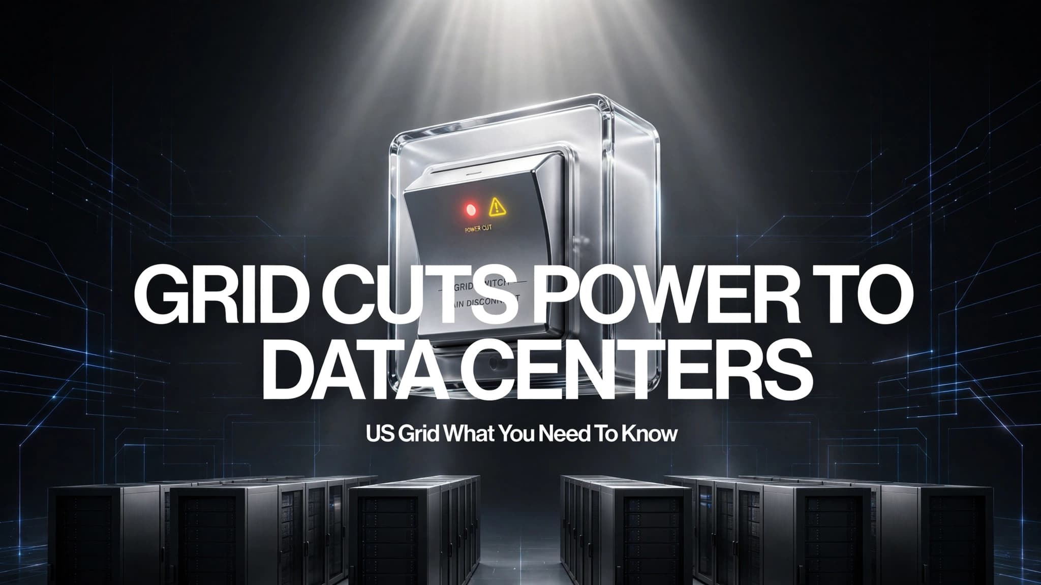 US Grid to Cut Power to Data Centers: What You Need to Know