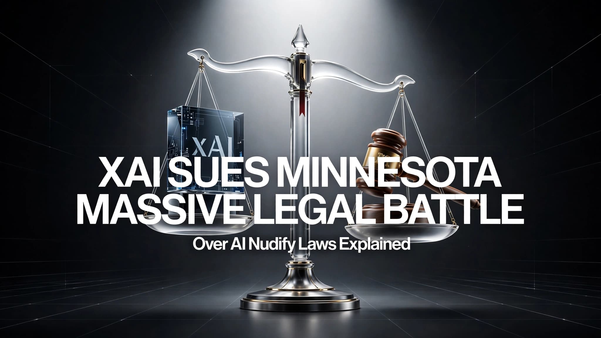 xAI Sues Minnesota: The Massive Legal Battle Over AI 'Nudify' Laws Explained